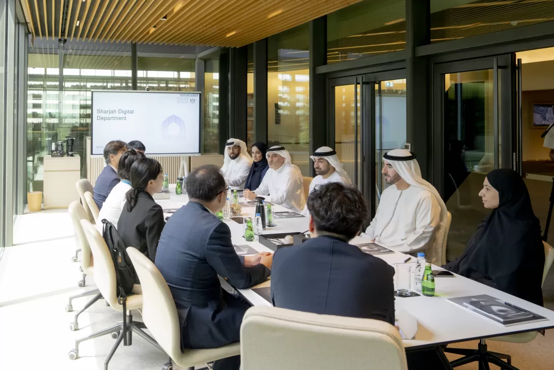 Sharjah Welcomes High-Level Korean Delegation to Boost Cooperation in Artificial Intelligence and Digital Transformation