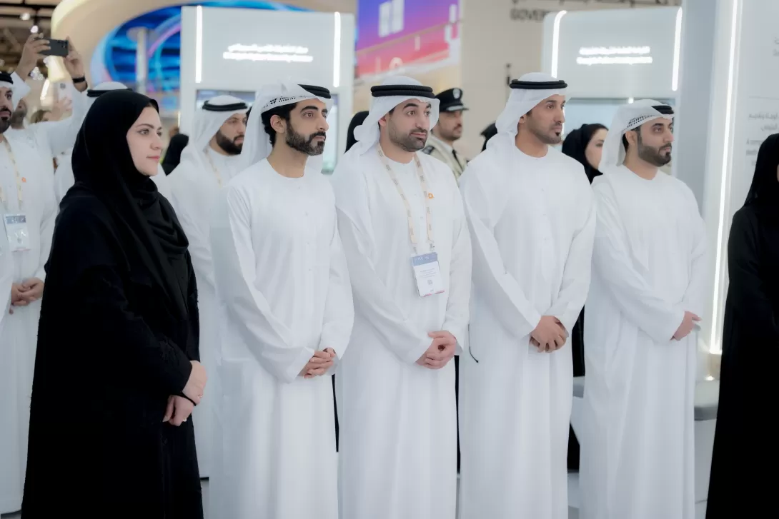 Salem bin Abdulrahman Al Qasimi Visits the Government of Sharjah Pavilion at GITEX Global 2025
